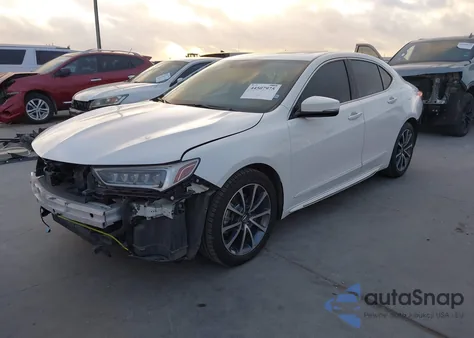 2018 Acura Tlx Tech Pkg из США, поврежденный, VIN 19UUB2F59JA010078